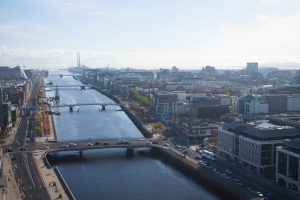 River Liffey in Dublin City-Dublin Airport Transfers