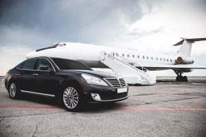 corporate transfers from car to plane copy